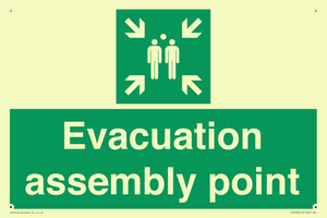 Evacuation assembly point